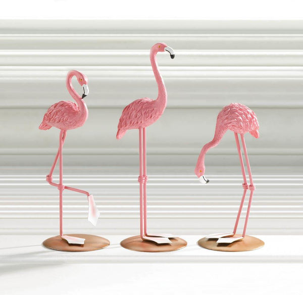 Tabletop Flamingo Trio - Distinctive Merchandise