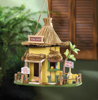 Tiki Hut Birdhouse - Distinctive Merchandise