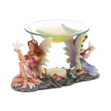 Twin Fairies Oil Warmer - Distinctive Merchandise