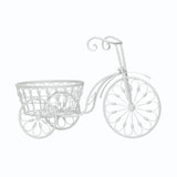 White Bicycle Planter - Distinctive Merchandise