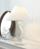 White Seahorse Table Lamp - Distinctive Merchandise