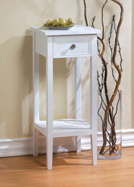 Willow White Side Table - Distinctive Merchandise