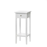 Willow White Side Table - Distinctive Merchandise