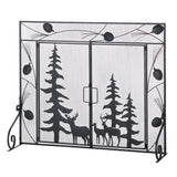 Woodland Forest Fireplace Screen - Distinctive Merchandise