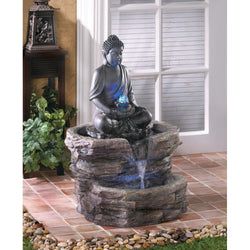 Zen Buddha Fountain - Distinctive Merchandise