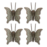 Butterfly Cast Iron Pot Hanger Set Of 4
