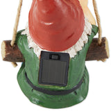 Hanging Binoculars Solar Gnome Figurine