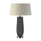 Tao Charcoal Prism Table Lamp