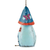 Blue Mushroom Birdhouse