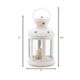 White Colonial Candle Lamp