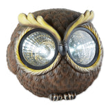 Large Solar Owl Figurine