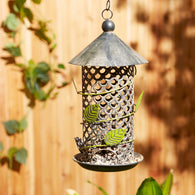 Green Leaf Bird Feeder