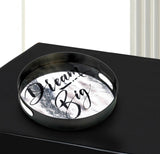 15" Positano Dream Big Mirror Tray