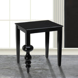 Milan Black Accent Table