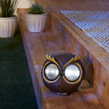 Large Solar Owl Figurine