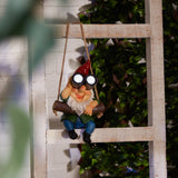 Hanging Binoculars Solar Gnome Figurine