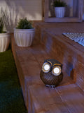 Solar Owl Figurine