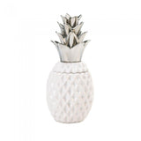 12" Silver Topped Pineapple Jar - Distinctive Merchandise